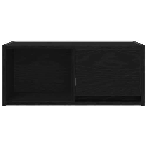 TV ormarići 2 kom crni hrast 60x31x25,5 cm konstruiranog drva - Crni hrast 2 60 cm Cijena