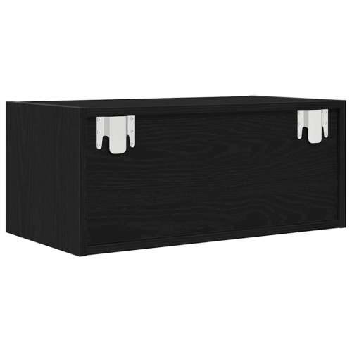 TV ormarići 2 kom crni hrast 60x31x25,5 cm konstruiranog drva - Crni hrast 2 60 cm Cijena