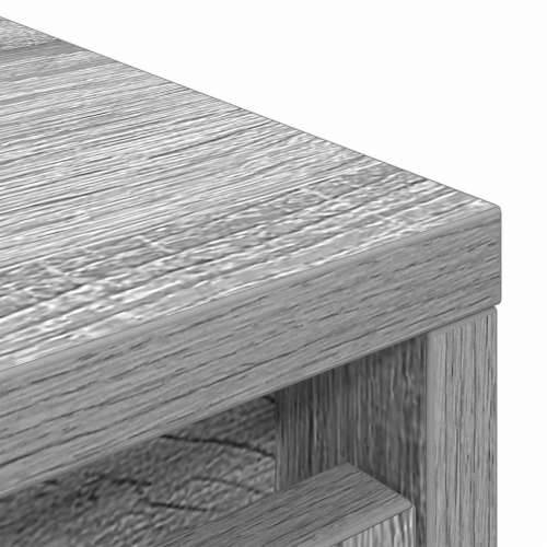 Ormarić za cipele boja hrasta 29,5x34x76 cm konstruirano drvo - Sivi hrast sonoma 1 4 Cijena