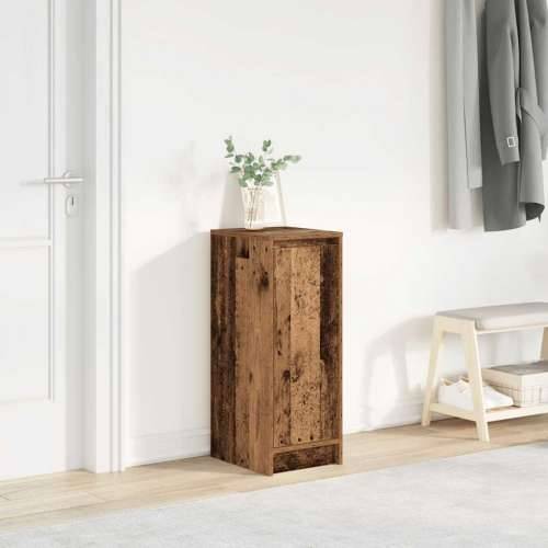 Ormarić za cipele staro drvo 29,5x34x76 cm konstruirano drvo - Staro drvo 1 4 Cijena