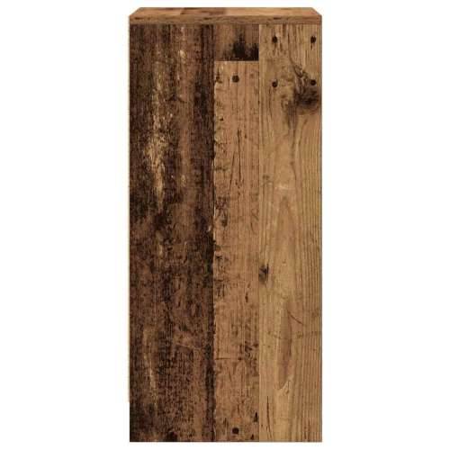 Ormarić za cipele staro drvo 29,5x34x76 cm konstruirano drvo - Staro drvo 1 4 Cijena