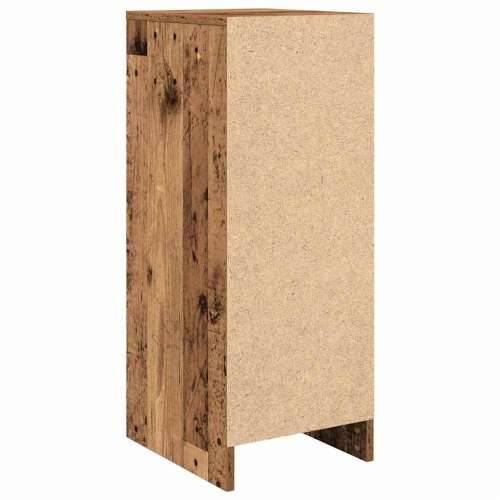 Ormarić za cipele staro drvo 29,5x34x76 cm konstruirano drvo - Staro drvo 1 4 Cijena