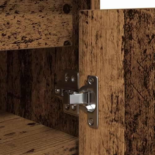 Ormarić za cipele staro drvo 29,5x34x76 cm konstruirano drvo - Staro drvo 1 4 Cijena