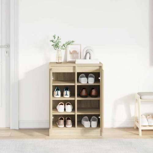 Ormarić za cipele boja hrasta 57x34x76 cm konstruirano drvo - sonoma hrast 1 8 Cijena