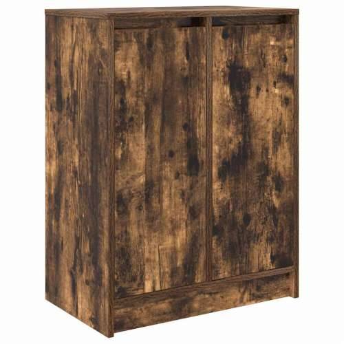Ormarić za cipele boja hrasta 57x34x76 cm konstruirano drvo - Dimljeni hrast 1 8 Cijena