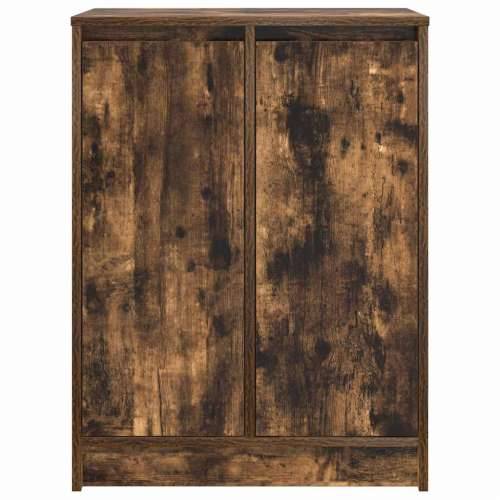 Ormarić za cipele boja hrasta 57x34x76 cm konstruirano drvo - Dimljeni hrast 1 8 Cijena
