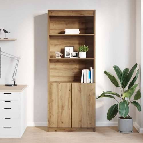 Visoka komoda artisan hrast 70x35x180 cm od konstruiranog drva - hrast artisan 1 70 cm Cijena