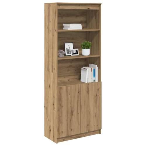 Visoka komoda artisan hrast 70x35x180 cm od konstruiranog drva - hrast artisan 1 70 cm Cijena