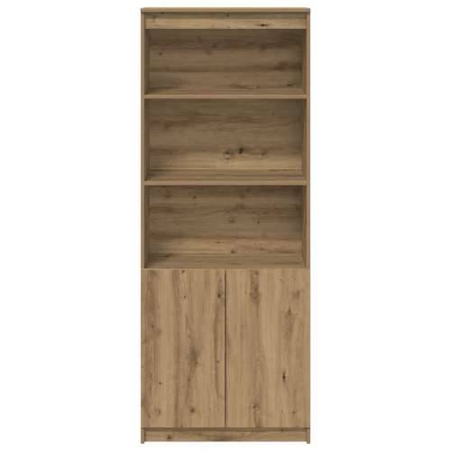 Visoka komoda artisan hrast 70x35x180 cm od konstruiranog drva - hrast artisan 1 70 cm Cijena