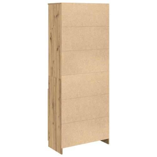 Visoka komoda artisan hrast 70x35x180 cm od konstruiranog drva - hrast artisan 1 70 cm Cijena