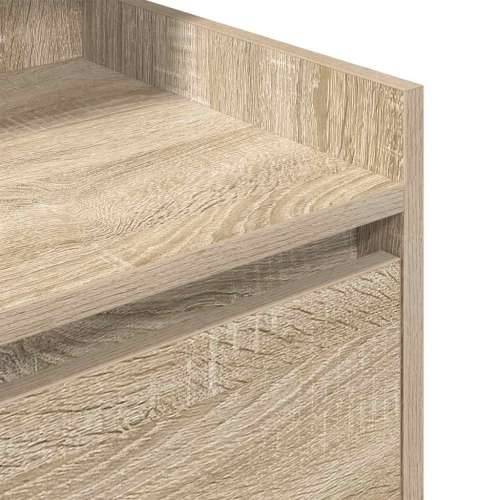 Noćni ormarić s 2 ladice sonoma hrast 38x34x80 cm - sonoma hrast 1 Cijena