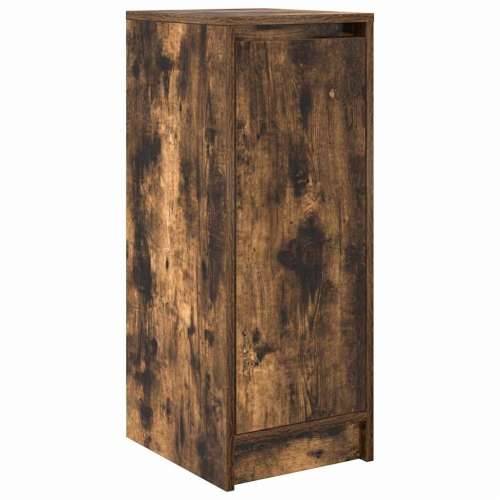 Ormarić za cipele dimljeni hrast 29,5x34x76cm konstruirano drvo - Dimljeni hrast 1 4 Cijena