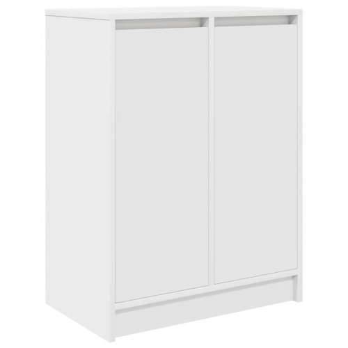 Ormarić za cipele bijeli 57x34x76 cm od konstruiranog drva - Bijela 1 8 Cijena