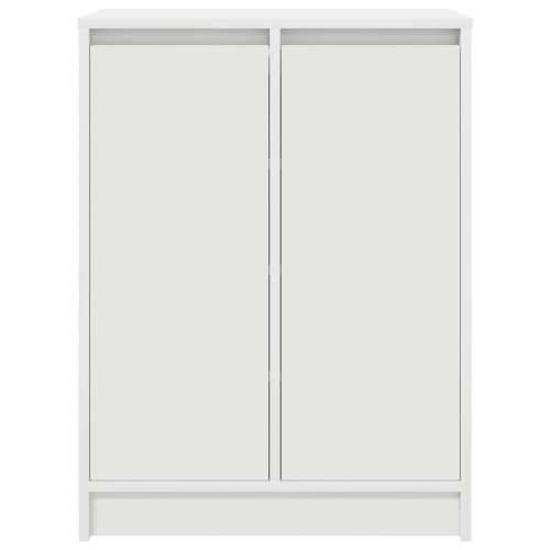 Ormarić za cipele bijeli 57x34x76 cm od konstruiranog drva - Bijela 1 8 Cijena