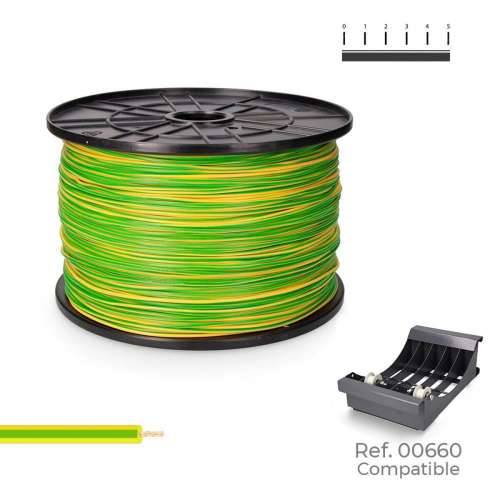 Unifilarni električni kabel Sediles Dvobojan 400 m h07z1-k Zavojnica Cijena