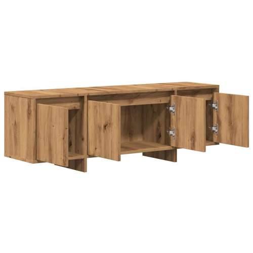 TV ormarić Artisan hrast 120x30x40,5 cm izrađeno drvo - hrast artisan 1 Cijena