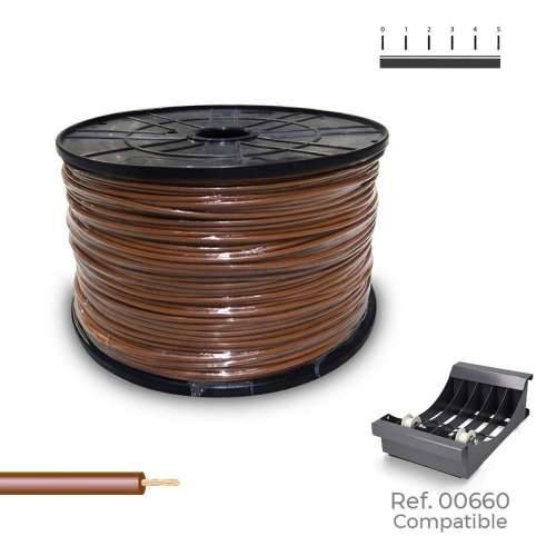 Unifilarni električni kabel Sediles Smeđa 400 m h07z1-k Zavojnica Cijena