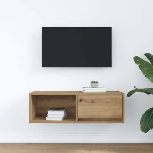 TV ormarić boja artisian hrast 80x31x25,5 cm konstruirano drvo - hrast artisan 1 80 cm Cijena