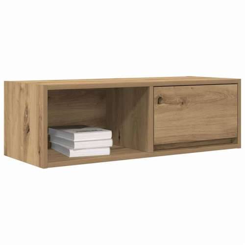 TV ormarić boja artisian hrast 80x31x25,5 cm konstruirano drvo - hrast artisan 1 80 cm Cijena
