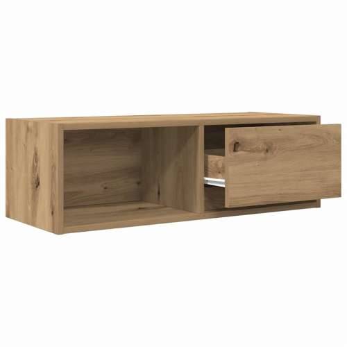TV ormarić boja artisian hrast 80x31x25,5 cm konstruirano drvo - hrast artisan 1 80 cm Cijena