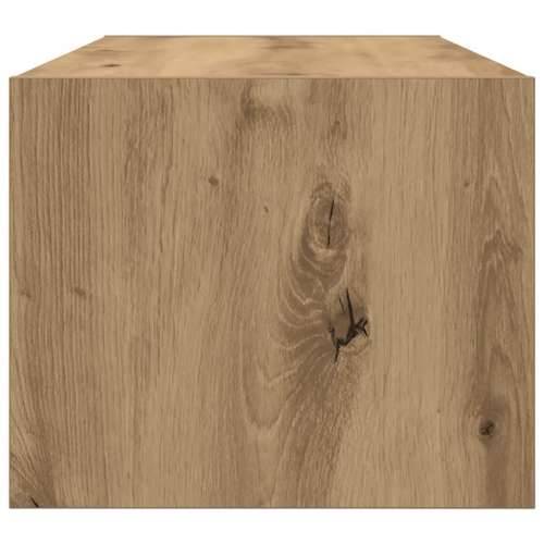 TV ormarić boja artisian hrast 80x31x25,5 cm konstruirano drvo - hrast artisan 1 80 cm Cijena
