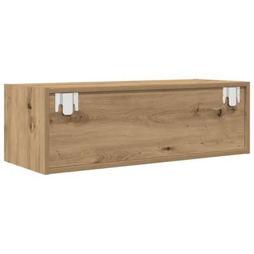 TV ormarić boja artisian hrast 80x31x25,5 cm konstruirano drvo - hrast artisan 1 80 cm Cijena
