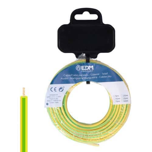 Unifilarni električni kabel EDM 28581 Dvobojan 15 m h07z1-k Cijena
