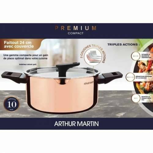 Duboka tava Arthur Martin AM945GT Siva Ø 24 cm 2,4 L Cijena