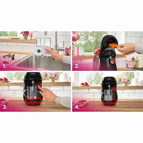 Aparat za Kavu u Kapsulama BOSCH TAS103E Crna rouge 1400 W 700 ml Cijena