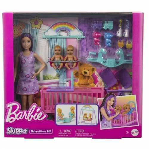 Lutka Beba s Dodacima Barbie The Twins’ Room-Skipper Playset Cijena