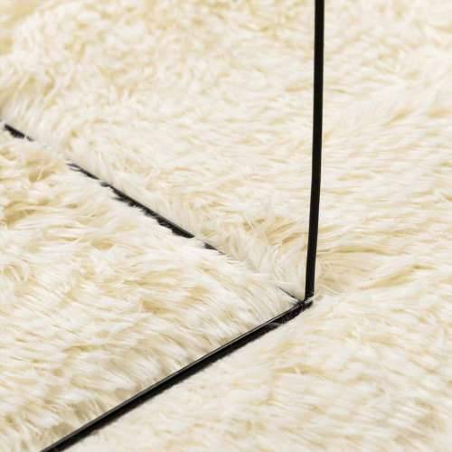 Čupavi tepih s visokim vlaknima NAVARRA krem 120x170 cm - Krema 120 x 170 cm Pravokutno Cijena