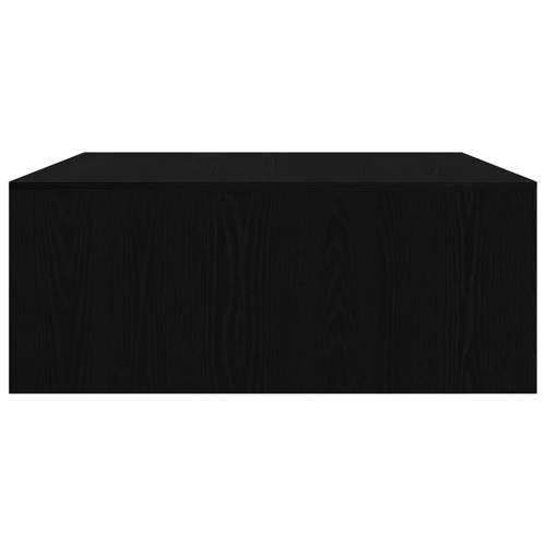 stol za kavu s ladicama crni hrast 100x100x40 cm - Crni hrast 100 x 100 x 40 cm 1 Cijena