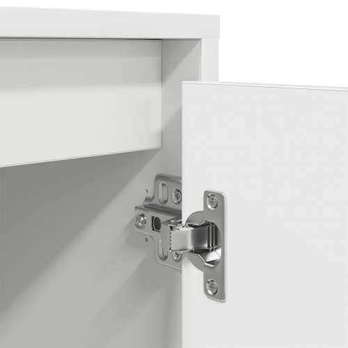 TV ormarić s LED svjetlima bijeli 193,5x41x50 cm - Bijela 1 193.5 cm Cijena
