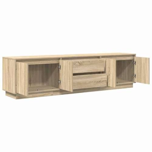 TV ormarić s LED svjetlima boja hrasta sonome 193,5x41x50 cm - sonoma hrast 1 193.5 cm Cijena