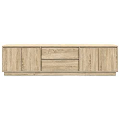 TV ormarić s LED svjetlima boja hrasta sonome 193,5x41x50 cm - sonoma hrast 1 193.5 cm Cijena
