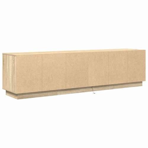 TV ormarić s LED svjetlima boja hrasta sonome 193,5x41x50 cm - sonoma hrast 1 193.5 cm Cijena