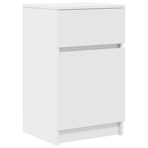 Noćni ormarići 2 kom bijeli 39x35x65 cm konstruirano drvo - Bijela 2 Cijena