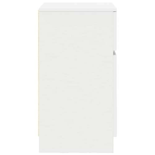 Noćni ormarići 2 kom bijeli 39x35x65 cm konstruirano drvo - Bijela 2 Cijena