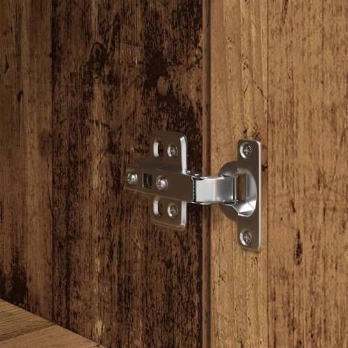 Noćni ormarići 2 kom staro drvo 39x35x65 cm konstruirano drvo - Staro drvo 2 Cijena