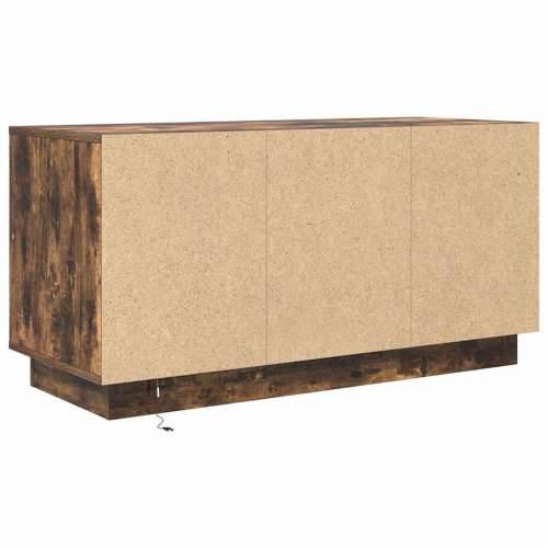 TV ormarić s LED svjetlima boja dimljenog hrasta 100x41x50 cm - Dimljeni hrast 1 100 cm Cijena