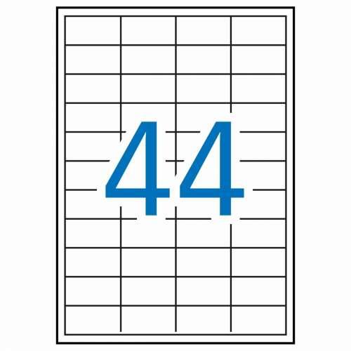 Samoljepljive naljepnice Apli 1285 100 Listovi 48,5 x 25,4 mm Bijela Cijena