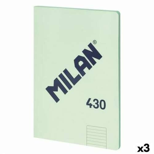 Bilježnica Milan 430 Zelena A4 48 Listovi 21 x 29,7 cm (3 kom.) Cijena