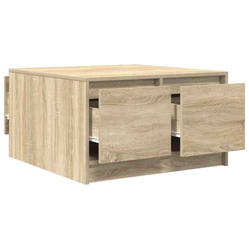 stol za kavu s ladicama sonoma hrast 70,5x70x40 cm - sonoma hrast 70.5 x 70 x 40 cm 1 Cijena