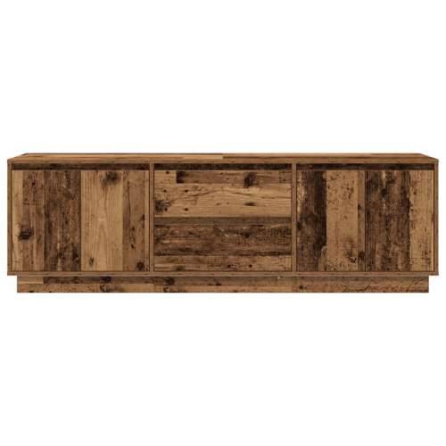 TV ormarići s LED svjetlima 2 kom boja drva 160,5x41x50 cm - Staro drvo 1 160.5 cm Cijena