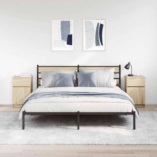 Noćni ormarići 2 kom boja hrasta 39x35x65 cm konstruirano drvo - sonoma hrast 2 Cijena