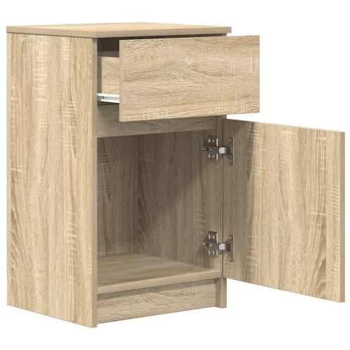 Noćni ormarići 2 kom boja hrasta 39x35x65 cm konstruirano drvo - sonoma hrast 2 Cijena
