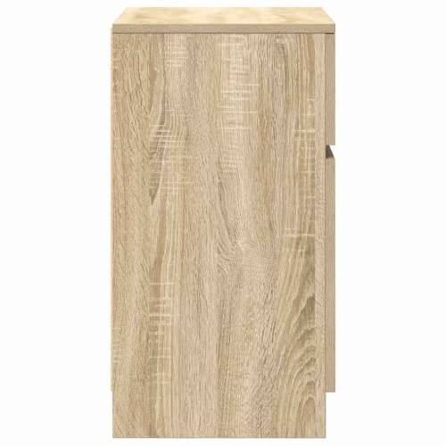 Noćni ormarići 2 kom boja hrasta 39x35x65 cm konstruirano drvo - sonoma hrast 2 Cijena