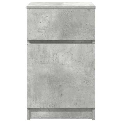 Noćni ormarići 2 kom beton sivi 39x35x65 cm Konstruirano drvo - Beton siva 2 Cijena