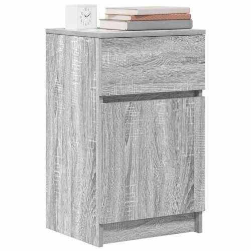 Noćni ormarići 2 kom boja hrasta 39x35x65 cm konstruirano drvo - Sivi hrast sonoma 2 Cijena