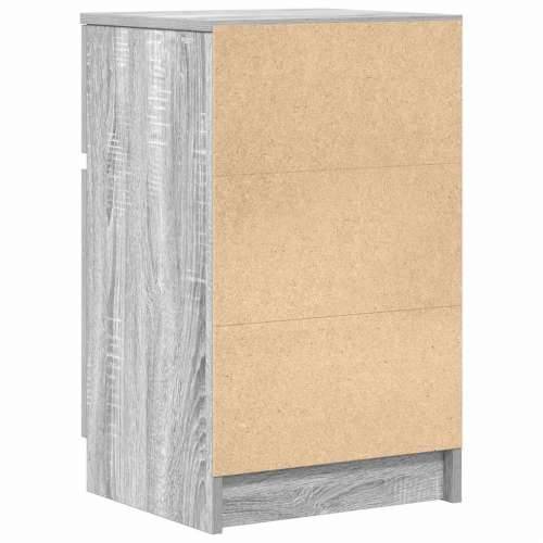 Noćni ormarići 2 kom boja hrasta 39x35x65 cm konstruirano drvo - Sivi hrast sonoma 2 Cijena